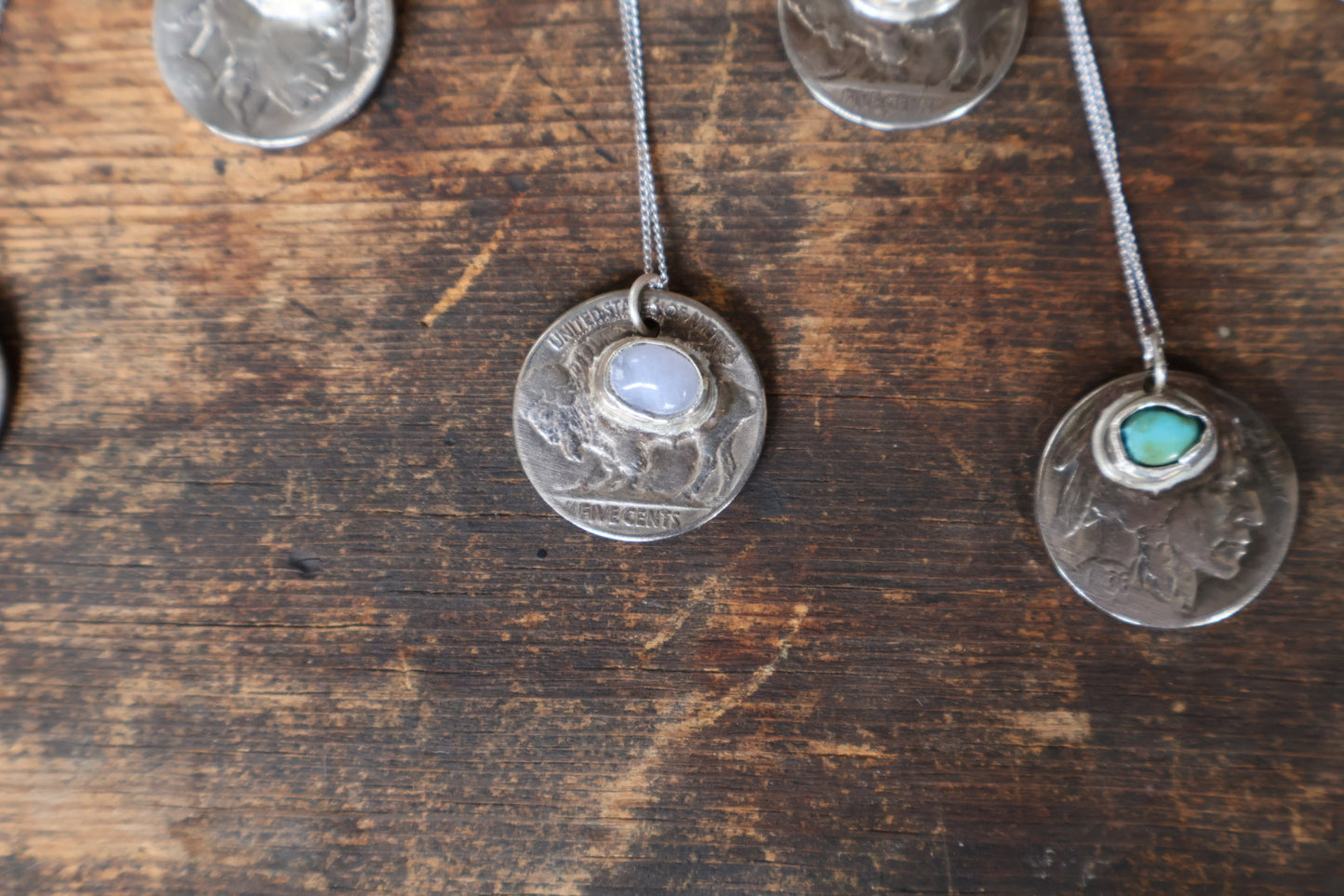Moonstone Buffalo Nickel