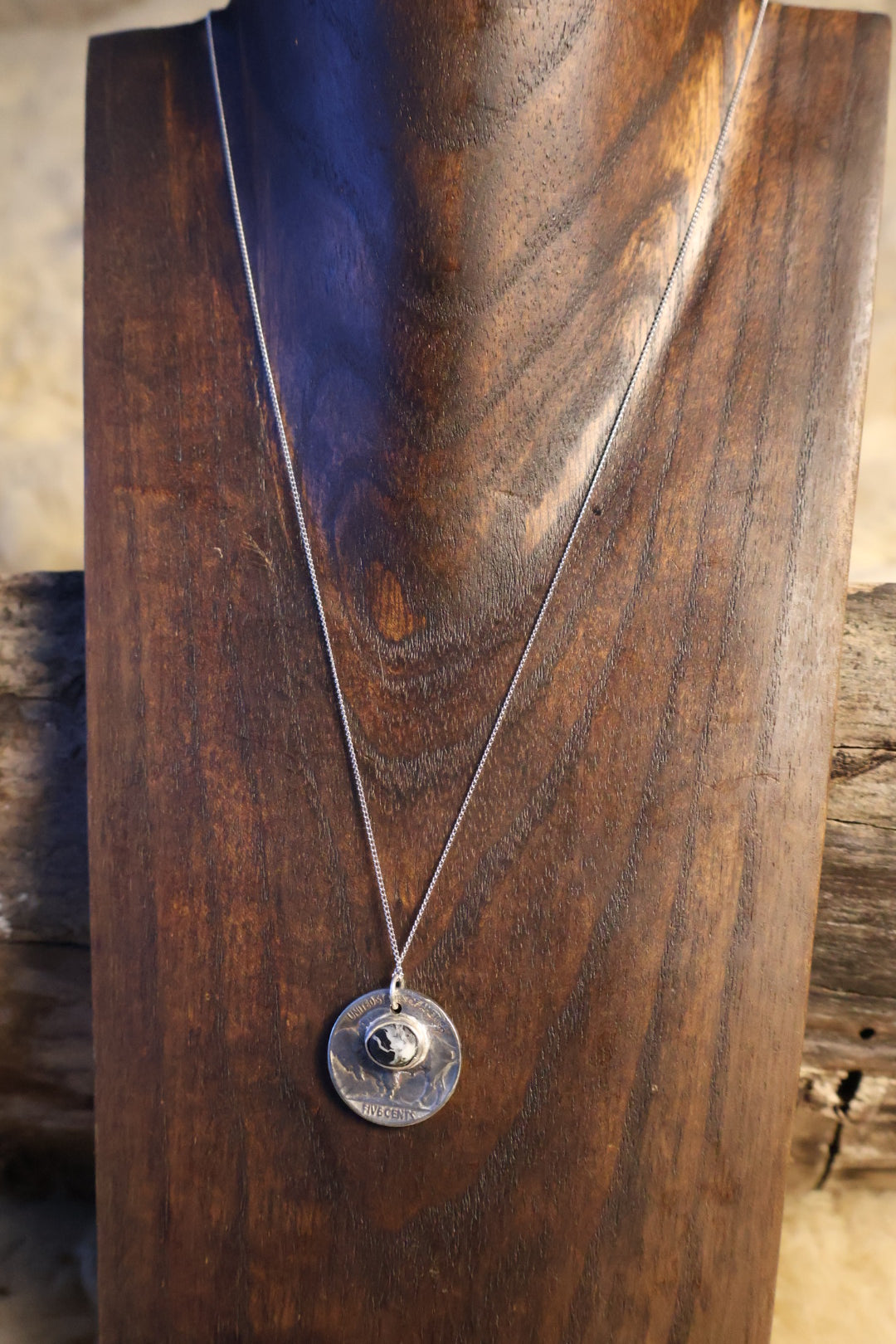 Buffalo Nickel Necklace