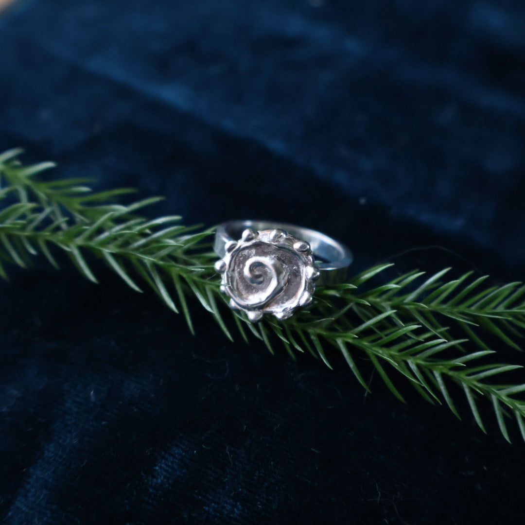 Spiral ring, size 6.5
