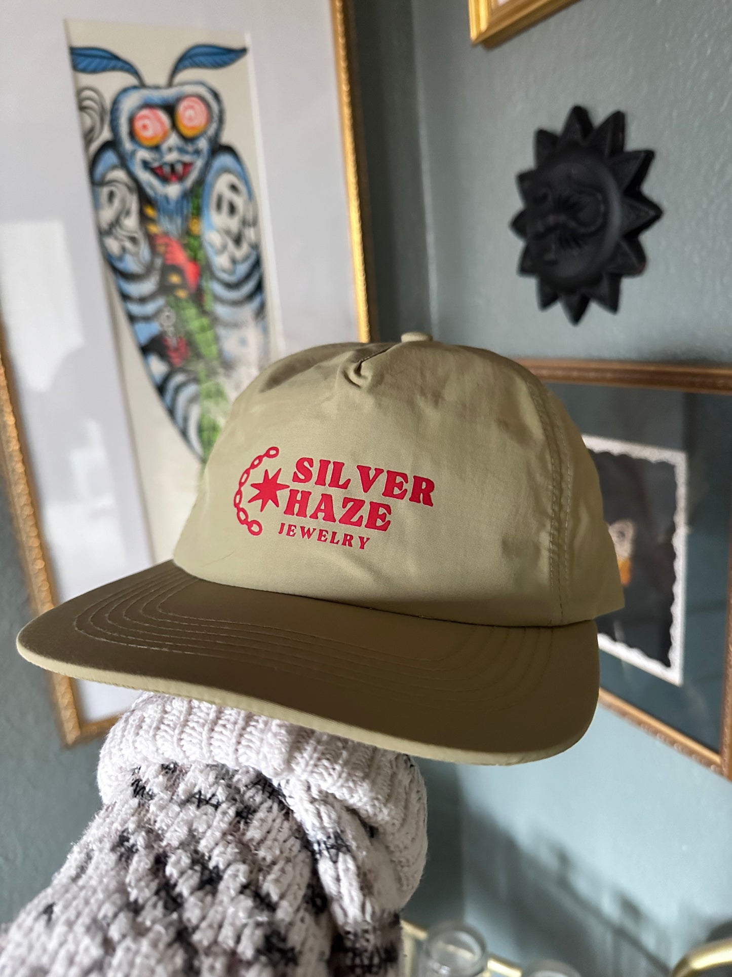 Nylon Silver Haze Hat