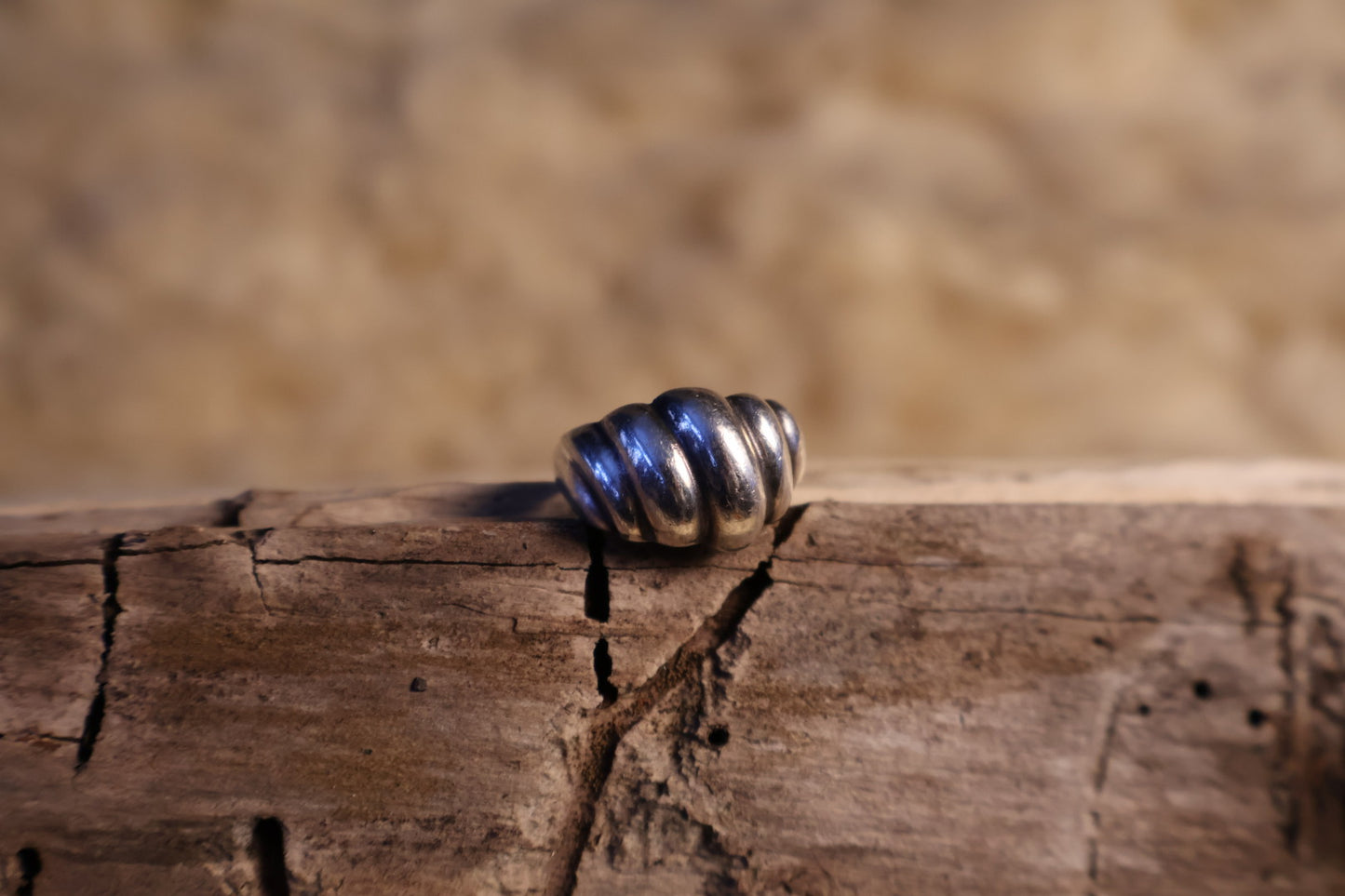 Vintage Scalloped Ring, Size 7